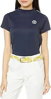 Jack Bunny(ジャックバニー) 263-2167448 Women's Short Sleeve High Neck Shirt, Aqua Breath : Absorbent, Quick Drying, UV Protection, Inner Golf