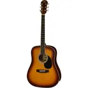 Aria AWN-15 Prodigy Series Acoustic Dreadnought Guitar Tobacco Sunburst Gloss
