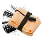 Bandstand Sax Swab for Alto & Tenor Saxophones with Felt Cloth and Nylon Brush