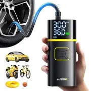 AUXITO Tire Inflator Portable Air Compressor - 150PSI 1Min Fast Inflate Air P...