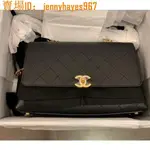 二手 CHANEL香奈兒COCO HANDLE 口蓋包28CM，最新款27開現貨