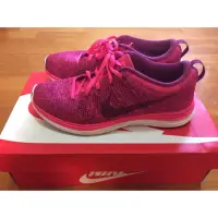 在飛比找蝦皮購物優惠-Nike flyknit lunar1 桃紅女