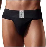 WMX Gym Cotton Supporter Back Covered with Cup Pocket Athletic Fit Brief Multi Sport Underwear Pack 2