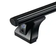 Cruz Commercial Alu Cargo Roof Rack Dark 138cm Crossbar 2 Bar AF138, 925-091