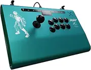 PDP Victrix Pro FS Playstation Fight Stick for PS4, PS5, PC, Durable Aluminum, Sanwa Denshi Buttons, Ergonomic Wrist Slope, Detachable Joystick, Tournament Grade for Fighting Games KOF Shun'ei