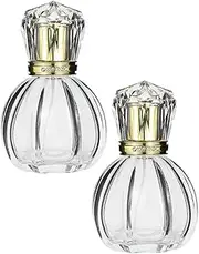 FRCOLOR 2pcs Perfume Spray Bottle Juice Chemical Alcohol Diffuser Misting Bottles Atomizer Perfume Bottle Spray for Perfume Empty Perfume Container Decorative Bottle Glass Bottle