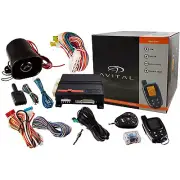 AVITAL 5305L 2-WAY LCD REMOTE WITH AUTO CAR START STARTER AND ALARM SECURITY DEI