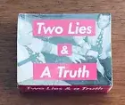 NEW TWO LIES & A TRUTH GAME w/Cosmetic Flaw