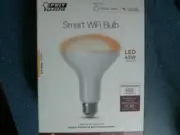 Feit Electric BR30/927CA/AG Smart WiFi LED Bulb, Soft White, 8 W, Alexa, FS