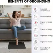 Grounding Mat Large Black Earthing Grounding Pad AAAAA