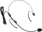 BIUDECO Head-Mounted Microphone Wired with Head Microphone Headset Microphone Microphones Mini Microphone Mini Small Stage Headset Mic Microphone for Classroom Mic Headset Abs Black