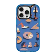 iPhone 16 Pro Impact Ring Stand Case MagSafe Compatible Wild Swimming by Naomi Wilkinson
