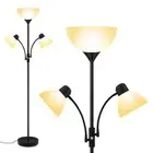 Floor Lamp Black, Standing Lamp, 71" Tall Lamps for Living Room, 3 Way Switch...