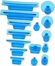 BESTOYARD 15pcs Dent Puller Tabs Kit Auto Dent Removal Tools Puller Accessories for Car Repair
