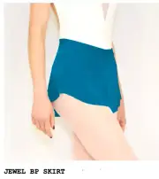 Bullet Pointe Pull on Dance Skirt - Jewel Color - Ladies Medium - NWT