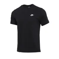 在飛比找蝦皮商城優惠-NIKE系列-NSW CLUB TEE 男款黑色運動短袖上衣