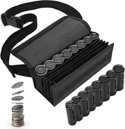 Coin Bag Dispenser | Coin Sorter Organizer Storage Bag | Sturdy Versatile Organizer Purse with Multiple Compartments for Waitress Servers Coworkers
