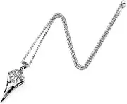 [TAOYATAO] The Crow Mouth Titanium Steel Pendant Personalized Stainless Steel Collar Necklace Pendant,Necklace Pendant Bead,Lanyard Bead