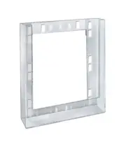 Azar Displays Letter Wall Mount. Inside Dimension: 9"W, 10-Pack