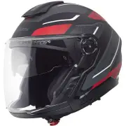 J2 Sigma Anthracite Red Jet Helmet
