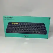 Logitech K380 Multi-Device Ultra Thin Wireless Bluetooth Keyboard - Dark Grey