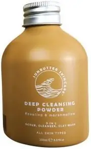 SUNBUTTER SKINCARE Deep Cleansing Powder (3in1 Scrub, Cleanser, Clay Mask) Rosalina & Marshmallow 15