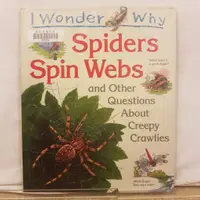 在飛比找蝦皮購物優惠-二手書📗英文繪本I Wonder Why Spiders S