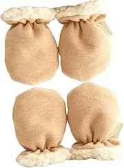 [GLSTOY] Baby Gloves Long-lasting Cotton Newborn Gloves Warm and Breathable Anti-scratch One Size Fits for Boys Girls