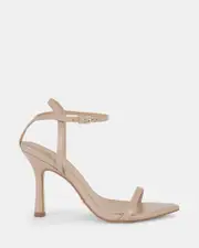 YAZMEEN Sand Open Toe Heels