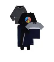 Hind Boys Activewear 6-Piece Set, All Weather Sizes 10/12
