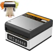 Automatic Vacuum Sealer Machine, Home Kitchen Food Chamber Fresh Packing Sealer, for Fresh Meats, Soups, Sauces and Marinades
