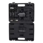 21Pcs Pneumatic Diesel Injector Puller Kit Extractor Tool 19 Adapters for Engine