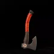 Wood Handle Bearded Hatchet Mini Axe Small Tomahawk Hand Forged Camping Survival