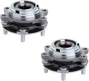 FRONT WHEEL HUB BEARING ASSEMBLY Compatible With INFINITI EX35 EX37 FX35 FX37 FX45 FX50 G25 G35 G37 M35 M37 M45 M56 Q40 Q50 Q60 Q70 QX50
