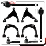 For 2003-2009 Lexus GX470 Toyota 4Runner 8Pcs Control Arm And Ball Joint Tie Rod (for: Lexus)