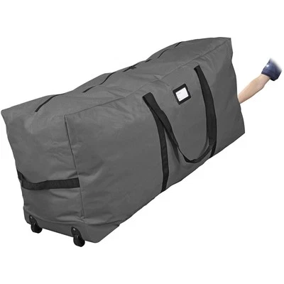 ProPik Rolling Christmas Tree Storage Bag, Fits Up to 7.5 Ft. Tall Disassembled