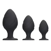 Ouch! Swirled Butt Plug Training Set