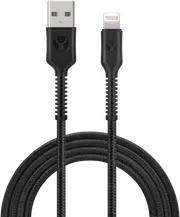 Bonelk Long-Life USB-A to Lightning Cable 1.2m Black