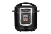 6L Electric Slow & Pressure Cooker (Black/Silver) 8 Programs, 1000W