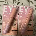 2 Cover Girl Eye Enhancer 3D Mascara Curl + Lift + Fan #800 INTENSE BLACK .3floz