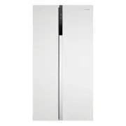 Westinghouse 624L Side by Side Fridge, White WSE6200WB