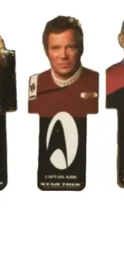 STAR TREK BOOKMARK GENERATIONS MOVIE Kirk 1994 NEW