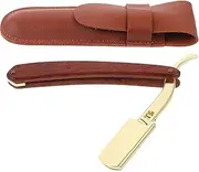 SEWACC Men's Shaver Shaving Straight Razor Set Barber Shop Blade Holder Compact Razor Supply