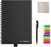 Reusable Notepad A5 Size - Digital Notebook with Pen & App - to Do List Book wit