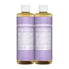 Dr. Bronner's - Pure-Castile Liquid Soap (Lavender 16 ounce 2-Pack) - Made wi...