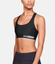 Under Armour Women’s Black Crossback Sports Bra Size XS L69334