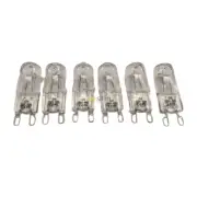 6X IKEA OVEN HALOGEN LAMP LIGHT BULB GLOBE|40W|SUITS: IKEA 949718191