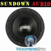 SUNDOWN AUDIO SD-4 8 D4 CAR 8" 400W RMS DUAL 4-OHM SUBWOOFER BASS SPEAKER NEW