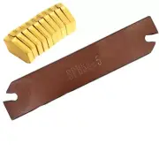 10 Pcs GTN-5 SP500 Insert Lathe Cut Off Grooving Parting Tool Holder SPB32-5