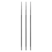 3-Pack Chainsaw Sharpening File, 3/16" without Handle for Sharpening [Black]